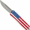 USA Flag 8.5" OTF Automatic Knife Drop Point -DIRECT KNIFE SALES USA Flag 8.5 OTF Automatic Knife Drop Point.600